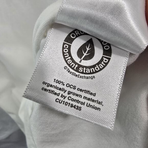 Everlane Shirt Mens Small White Long Sleeve Crew Cotton T Tee Uniform - Picture 9 of 10